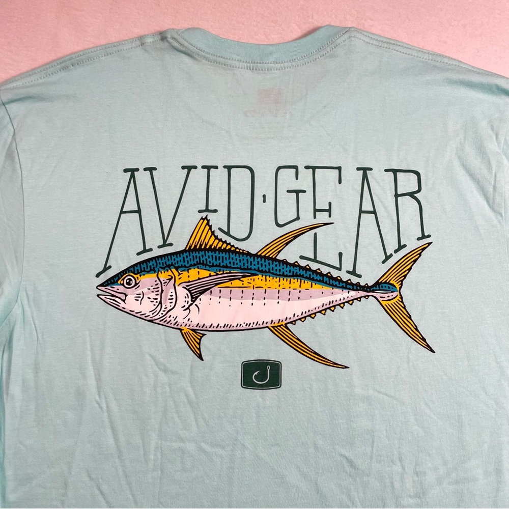 Avid Gear Trophy Tuna T Shirt Size Large NWT!